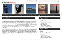 free css and xhtml website template #25