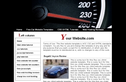 free css xhtml website template