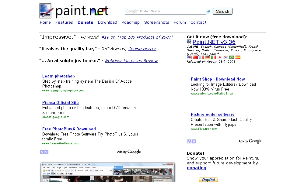 free image and photo editing and creation software