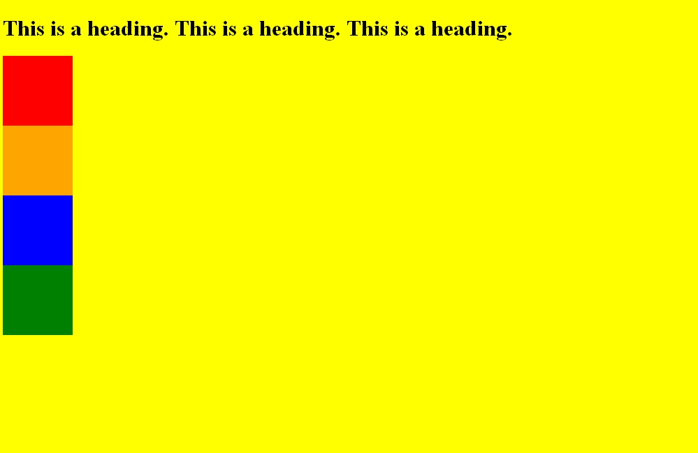 css positioning tutorial example by web development tutorials.com